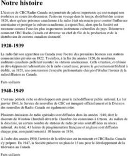 Notre histoire - Les Orphelins de Duplessis