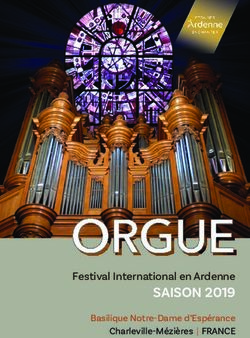 SAISON 2019 Festival International en Ardenne - Basilique Notre-Dame d'Esp&eacute;rance Charleville-M&eacute;zi&egrave;res | FRANCE - orguebasilique.fr