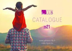 2021 www.editions-llb.fr www.ligue.be - Éditions LLB