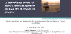 La bienveillance envers soi- même : comment optimiser son bien-être et celui de ses proches.