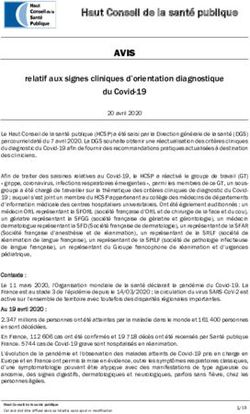 Haut Conseil de la sant&eacute; publique - AVIS relatif aux signes cliniques d'orientation diagnostique - Haut ...