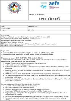 Conseil d'école n 2 - LFA Accra School