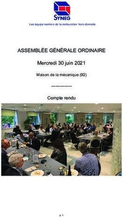 ASSEMBL&Eacute;E G&Eacute;N&Eacute;RALE ORDINAIRE - Mercredi 30 juin 2021 Compte rendu Maison de la m&eacute;canique (92)