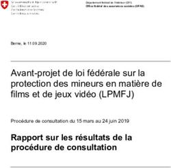 Avant-projet de loi fédérale sur la protection des mineurs en matière de films et de jeux vidéo (LPMFJ) - GREA