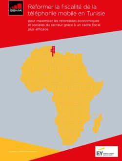 Réformer la fiscalité de la téléphonie mobile en Tunisie - pour maximiser les retombées économiques et sociales du secteur grâce à un cadre fiscal ...