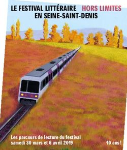 LE FESTIVAL LITTÉRAIRE EN SEINE-SAINT-DENIS