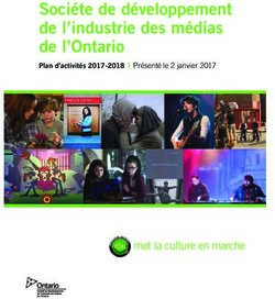 Sociéte de développement de l'industrie des médias de l'Ontario - met la culture en marche - Ontario Creates