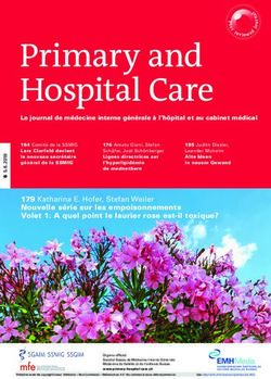Primary and Hospital Care