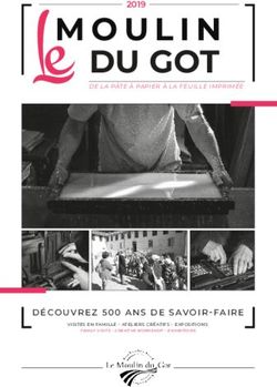 DU GOT - DÉCOUVREZ 500 ANS DE SAVOIR-FAIRE 2019 - Office de Tourisme Noblat