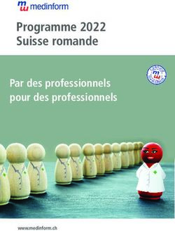 Programme 2022 Suisse romande - Par des professionnels pour des professionnels - www.medinform.ch