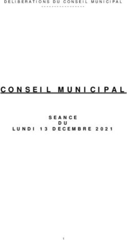 CONSEIL MUNICIPAL D U LUNDI 13 DECEMBRE 2021 - DELIBERATIONS DU CONSEIL MUNICIPAL - Chatenoy-le-Royal