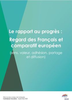 Le rapport au progrès : Regard des Français et comparatif européen - Medef