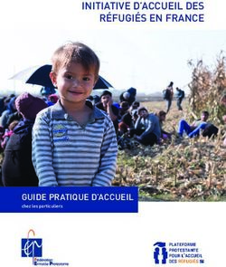 INITIATIVE D'ACCUEIL DES RÉFUGIÉS EN FRANCE - GUIDE PRATIQUE D'ACCUEIL - Fédération d ...