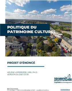 POLITIQUE DU PATRIMOINE CULTUREL - PROJET D'&Eacute;NONC&Eacute; H&Eacute;L&Egrave;NE LAPERRI&Egrave;RE, URB., PH.D. VERSION DU 2021-03-05 - Ville de ...
