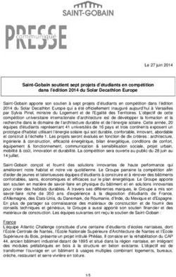 Saint-Gobain soutient sept projets d'étudiants en compétition dans l'édition 2014 du Solar Decathlon Europe