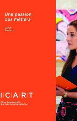 Une passion, des m&eacute;tiers - icart.fr 2020-2021