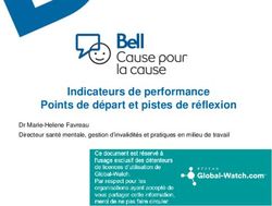 Indicateurs de performance Points de départ et pistes de réflexion - Dr Marie-Helene Favreau Directeur santé mentale, gestion d'invalidités et ...