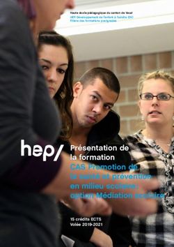 Présentation de la formation CAS Promotion de la santé et prévention en milieu scolaire : option Médiation scolaire
