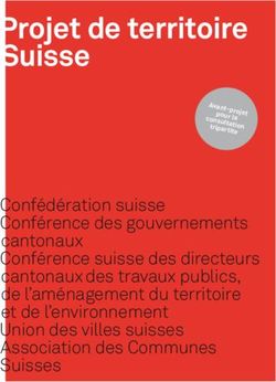 Projet de territoire Suisse
