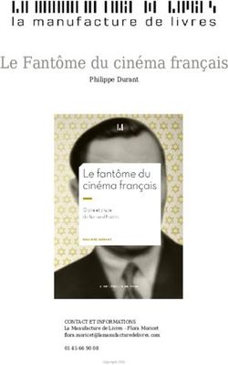 Le Fant&ocirc;me du cin&eacute;ma fran&ccedil;ais - Philippe Durant - CONTACT ET INFORMATIONS La Manufacture de Livres - Flora Moricet ...