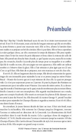 Préambule - Pearson France