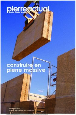 Construire en pierre massive - pierre actual belgique