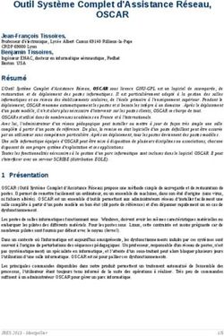 OSCAR Outil Syst&egrave;me Complet d'Assistance R&eacute;seau