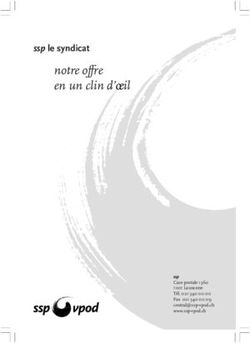 Notre offre en un clin d'oeil - ssp le syndicat