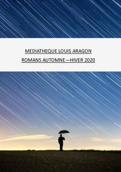 MEDIATHEQUE LOUIS ARAGON ROMANS AUTOMNE-HIVER 2020