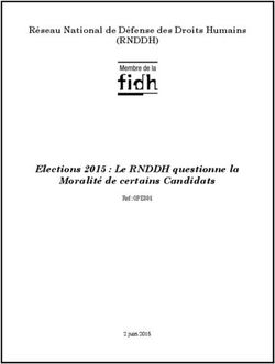 (RNDDH) - Elections 2015 : Le RNDDH questionne la Moralité de certains Candidats - Réseau National de Défense des Droits Humains