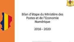 Bilan d'&eacute;tape du Minist&egrave;re des Postes et de l'Economie Num&eacute;rique 2016 2020 - Minist&egrave;re des Postes et de l'Economie Num&eacute;rique