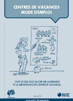 CENTRES DE VACANCES MODE D'EMPLOI - TOUT CE QU'IL FAUT SAVOIR SUR L'AGRÉMENT ET LA SUBVENTION D'UN CENTRE DE VACANCES...