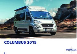 COLUMBUS 2019 - Westfalia