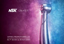 OFFRES PROMOTIONNELLES - Du 1er Janvier au 30 Avril 2020