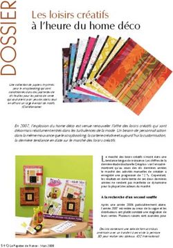 Les loisirs créatifs à l'heure du home déco