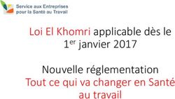 Loi El Khomri applicable dès le Nouvelle réglementation Tout ce qui va changer en Santé au travail - 1er janvier 2017 - Service aux Entreprises ...