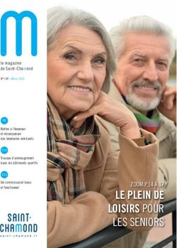 LE PLEIN DE LOISIRS POUR LES SENIORS - ZOOM P.14 À 17 - le magazine de Saint-Chamond - Ville de Saint-Chamond