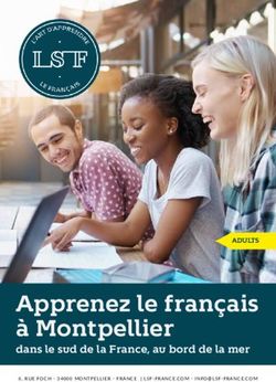 Apprenez le français à Montpellier - dans le sud de la France, au bord de la mer ADULTS - LSF Montpellier