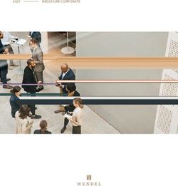 BROCHURE CORPORATE 2021 - Wendel