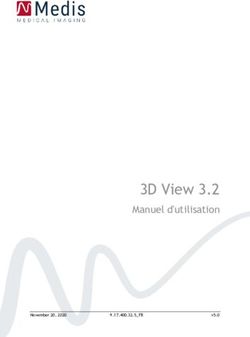 3D View 3.2 Manuel d'utilisation - Medis Medical Imaging