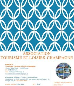 ASSOCIATION TOURISME ET LOISIRS CHAMPAGNE