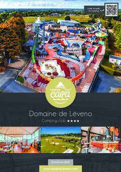 Domaine de L&eacute;veno Camping club HHHH - Brochure 2021 - Camping Domaine de Leveno