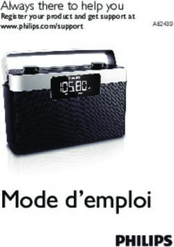 Mode d'emploi Always there to help you - Register your product and get support at www.philips.com/support