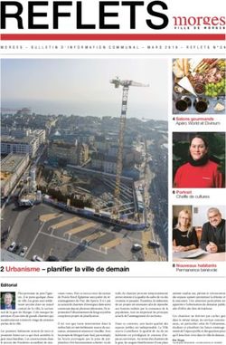 2 Urbanisme - planifier la ville de demain - Ville de Morges