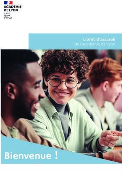 Bienvenue ! - Livret d'accueil de l'académie de Lyon - Académie de Lyon