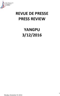 REVUE DE PRESSE PRESS REVIEW YANGPU 3/12/2016 - Lyc&eacute;e Fran&ccedil;ais de ...