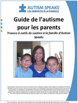 Guide de l'autisme pour les parents - Trousse à outils de soutien à la famille d'Autism Speaks - Autism Speaks Canada