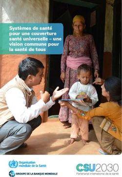 Systèmes de santé pour une couverture santé universelle - une vision commune pour la santé de tous - UHC2030