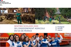 RENTREE SCOLAIRE 2020 DE L'ENSEIGNEMENT AGRICOLE EN &Icirc;LE-DE-FRANCE - Enseigner Former Ins&eacute;rer - Driaaf