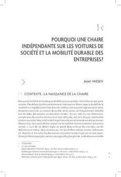 POURQUOI UNE CHAIRE IND&Eacute;PENDANTE SUR LES VOITURES DE SOCI&Eacute;T&Eacute; ET LA MOBILIT&Eacute; DURABLE DES ENTREPRISES?